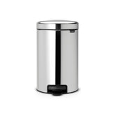 Pedal Bin, SilverCapacity: 12 liter